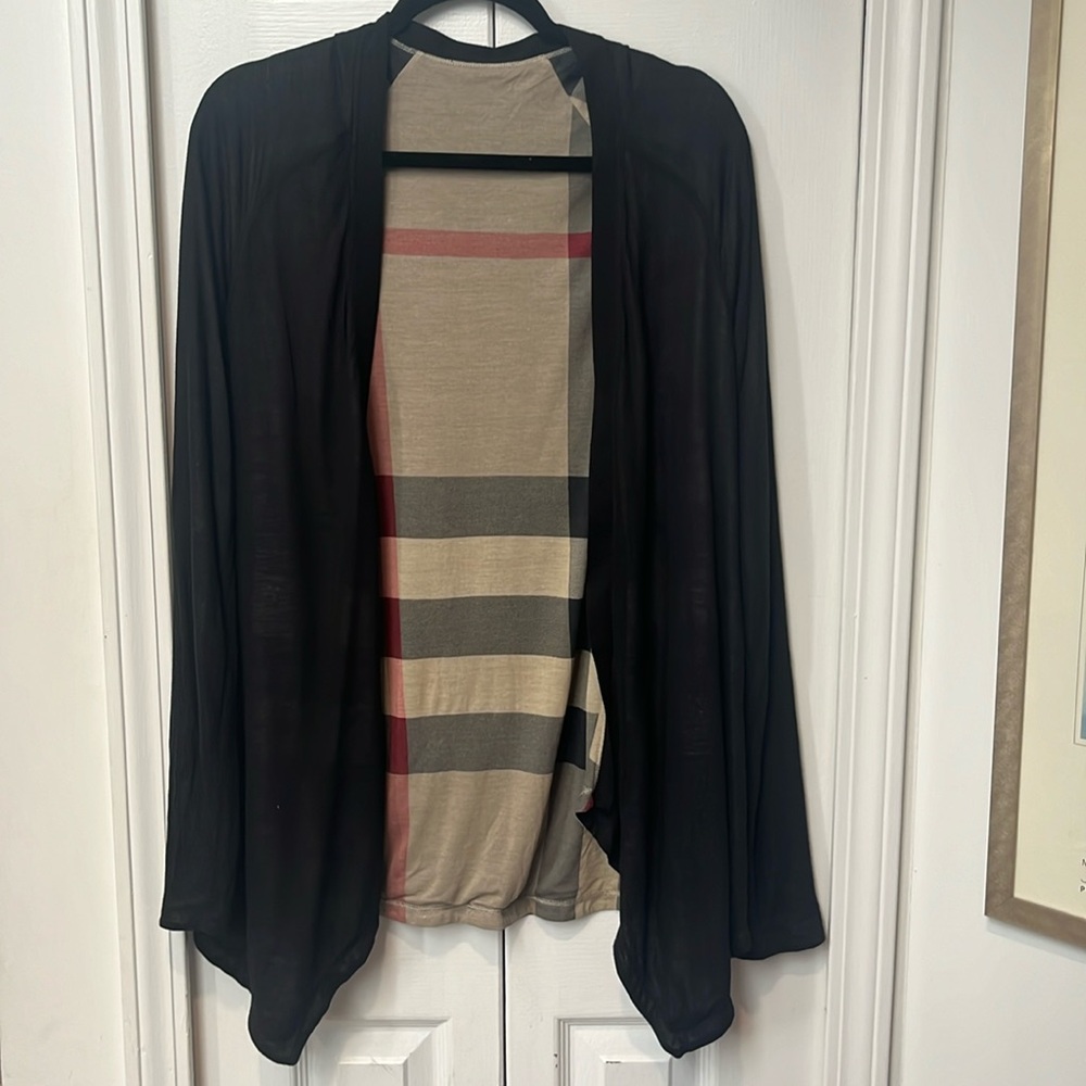 Reversible lightweight knit topper medium